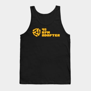 45 Record Adapter Tank Top